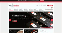 Desktop Screenshot of geosense.co.uk